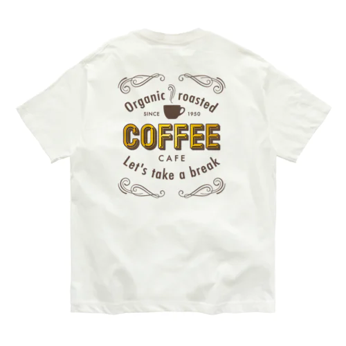 コーヒー カフェ Organic Cotton T-Shirt