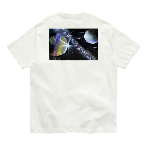 七夕の銀河 Organic Cotton T-Shirt