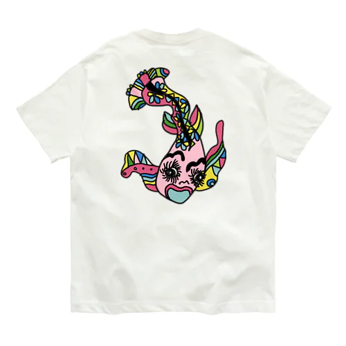 魚肉たんぱく　kun オーガニックコットンTシャツ