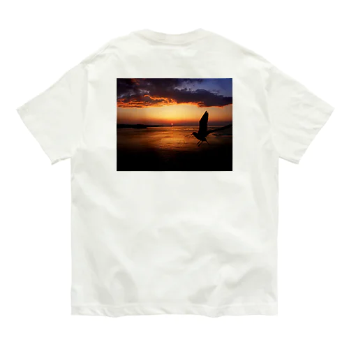 南三陸の夜明け Organic Cotton T-Shirt