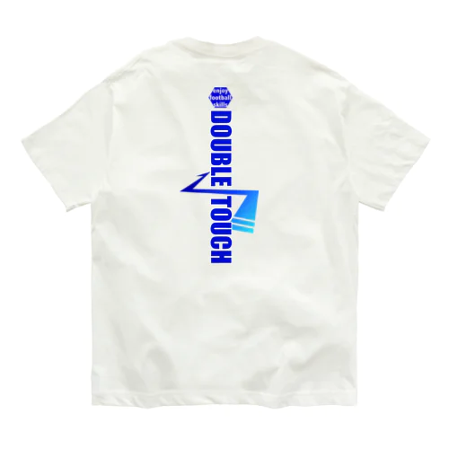 ドリブルTシャツ:ダブルタッチ Organic Cotton T-Shirt