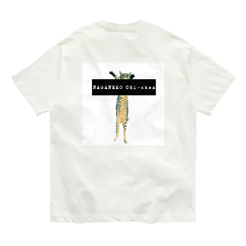 NAGANEKO CHI-chan Organic Cotton T-Shirt