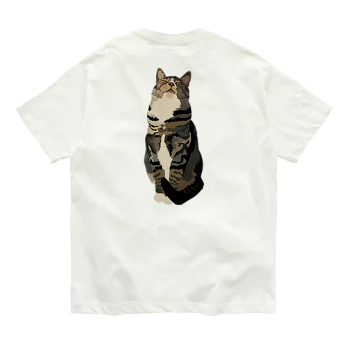 Tabby Cat Organic Cotton T-Shirt