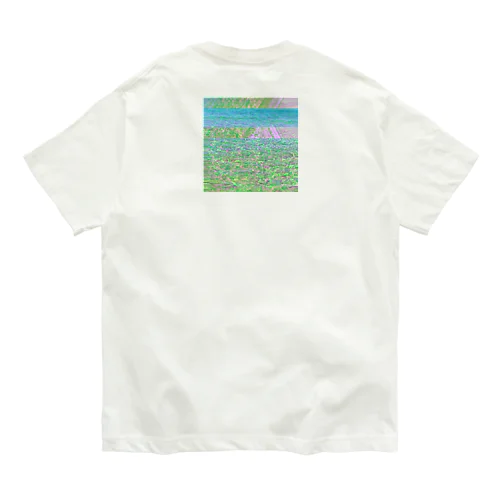 波 オーガニックコットンTシャツ