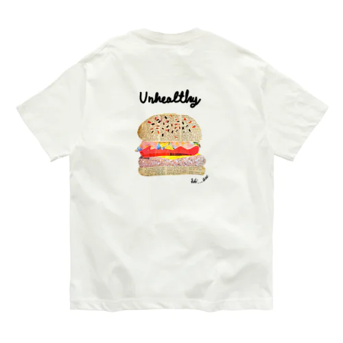 Unhealthy オーガニックコットンTシャツ