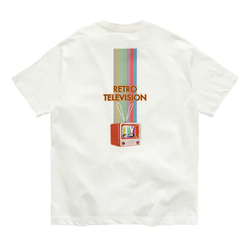 レトロテレビジョン Organic Cotton T-Shirt