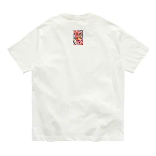 弥勒❤️LOVE レター護符👺烏天狗　 Organic Cotton T-Shirt