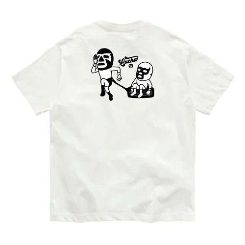 (バックプリント)LUCHA#106mono オーガニックコットンTシャツ