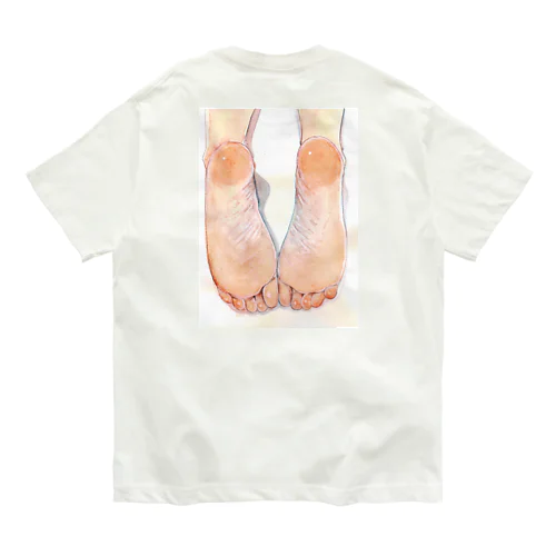 あし Organic Cotton T-Shirt