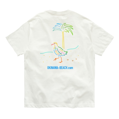 OKINAWA BEACH Organic Cotton T-Shirt