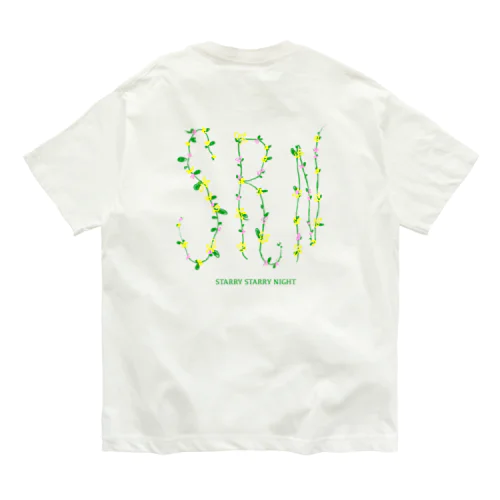 SRN お花ver. オリジナルグッズ オーガニックコットンTシャツ