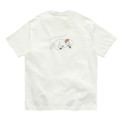 トイプードル【わんデザイン 4月】 オーガニックコットンTシャツ