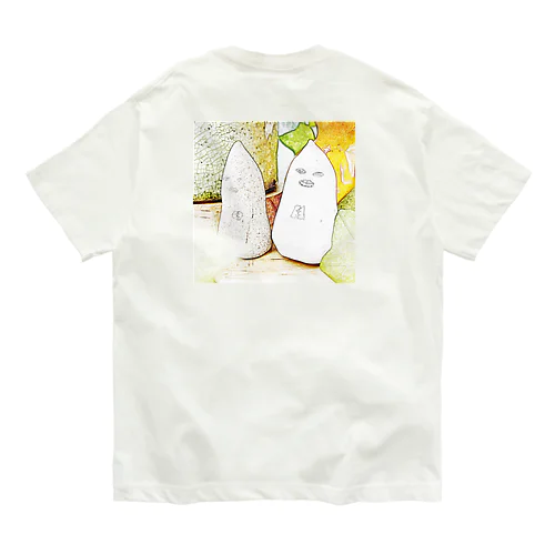 んこさま色鉛筆画風 Organic Cotton T-Shirt
