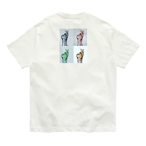 シカさんパラダイス Organic Cotton T-Shirt