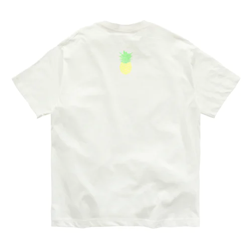 パイナップル オーガニックコットンTシャツ