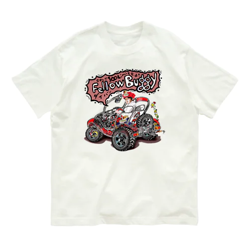 FellowBuggy・「やくざ刑事・麻薬密売組織」 オーガニックコットンTシャツ