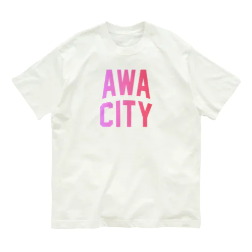 阿波市 AWA CITY オーガニックコットンTシャツ