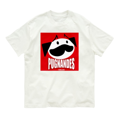 PUGNANDES2022_Red Organic Cotton T-Shirt