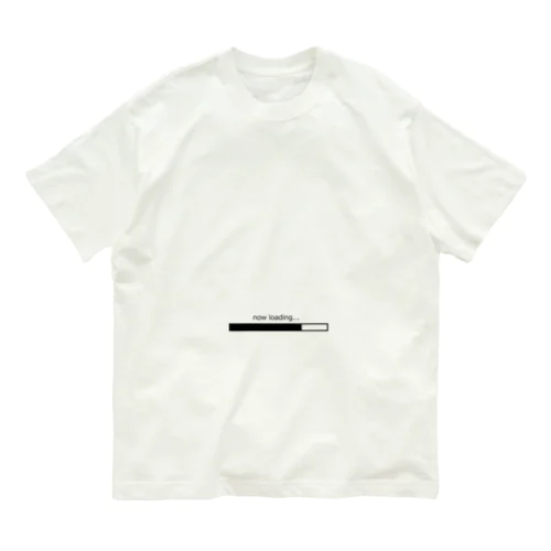 now loading...(黒文字) オーガニックコットンTシャツ