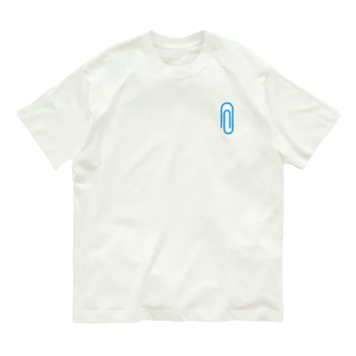 [☆両面] 紙とめるやつ【視力検査表パロディ】 Organic Cotton T-Shirt