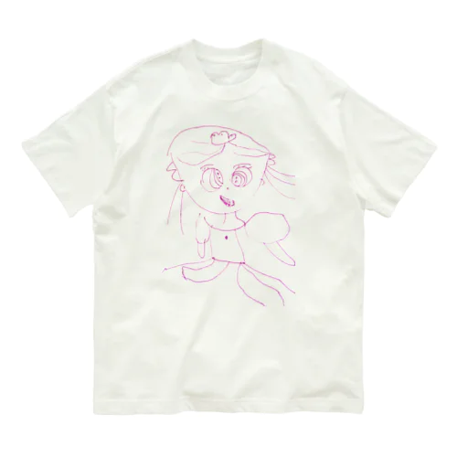 自家製ピーチ Organic Cotton T-Shirt