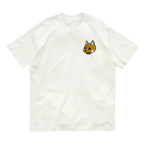 ガウガウモンスターバック柴犬（茶柴バージョン） Organic Cotton T-Shirt