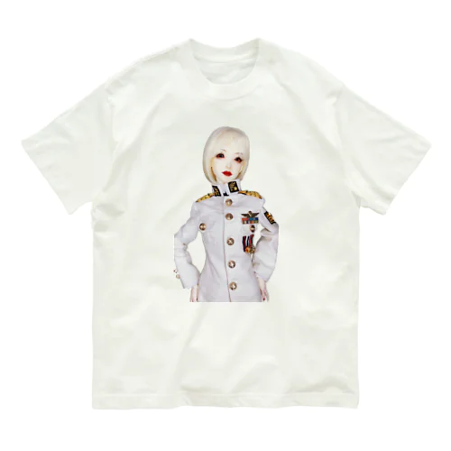 MyDoll02：マルガレーテ(海軍軍服ver) オーガニックコットンTシャツ