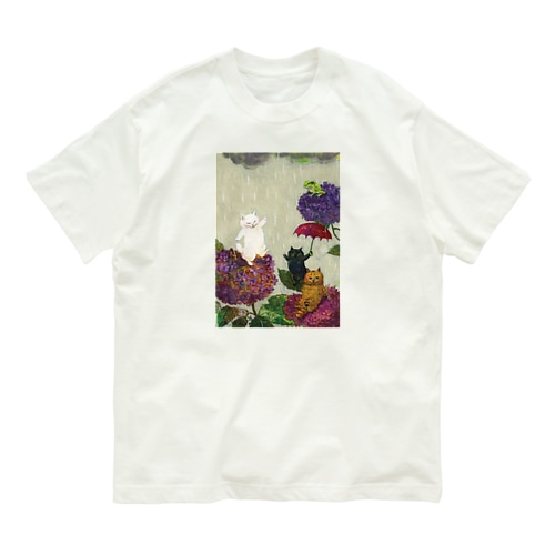 あじさい Organic Cotton T-Shirt