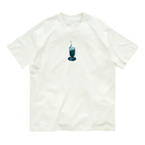 うねっとしたメロンクリームソーダ Organic Cotton T-Shirt