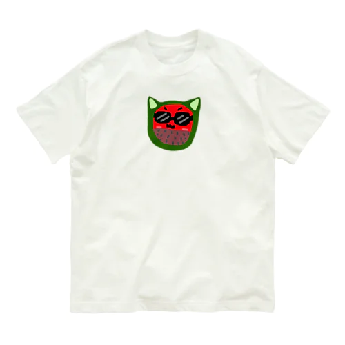 スイカおじさん Organic Cotton T-Shirt