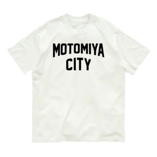 本宮市 MOTOMIYA CITY Organic Cotton T-Shirt