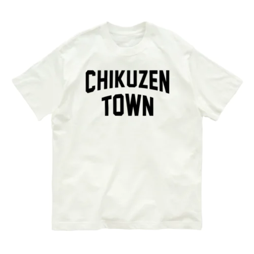 筑前町市 CHIKUZEN CITY オーガニックコットンTシャツ