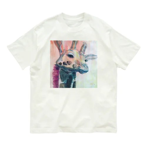 ユウヤケキリン Organic Cotton T-Shirt