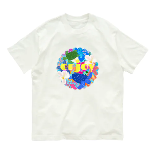 トロピカルTシャツ Organic Cotton T-Shirt