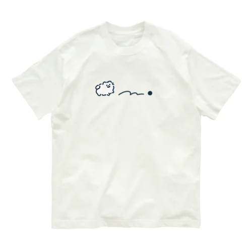 ころころポメちゃん オーガニックコットンTシャツ