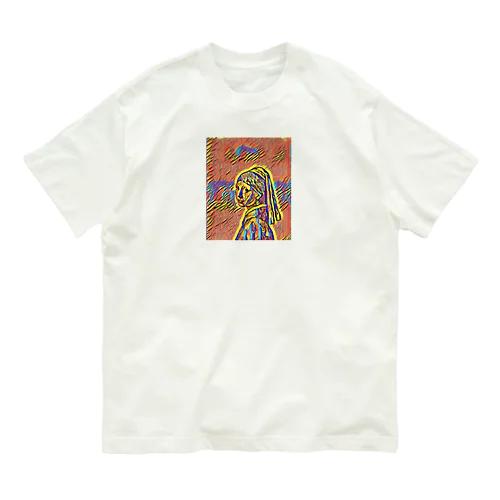 『限定1個』150億名画✖️01NumbersNFT Organic Cotton T-Shirt