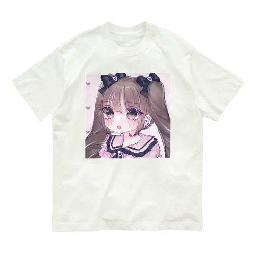 地雷ちゃん オーガニックコットンTシャツ