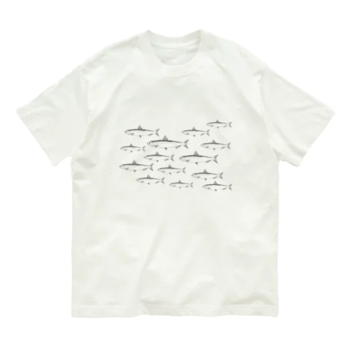 マイワシの群れ Organic Cotton T-Shirt