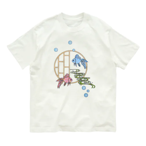 GoldFish金魚 オーガニックコットンTシャツ