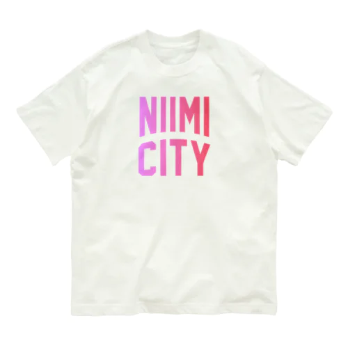 新見市 NIIMI CITY オーガニックコットンTシャツ