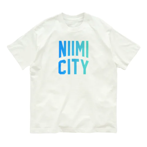 新見市 NIIMI CITY オーガニックコットンTシャツ