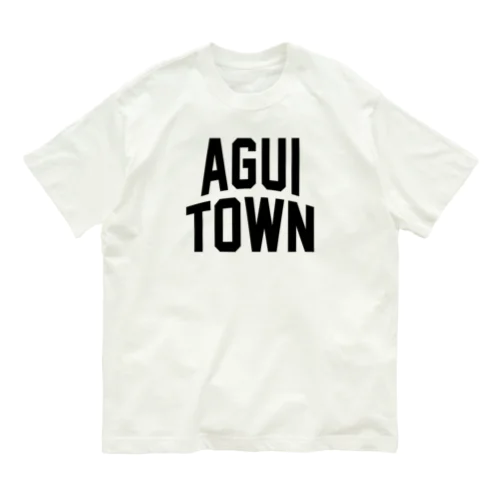 阿久比町 AGUI TOWN Organic Cotton T-Shirt