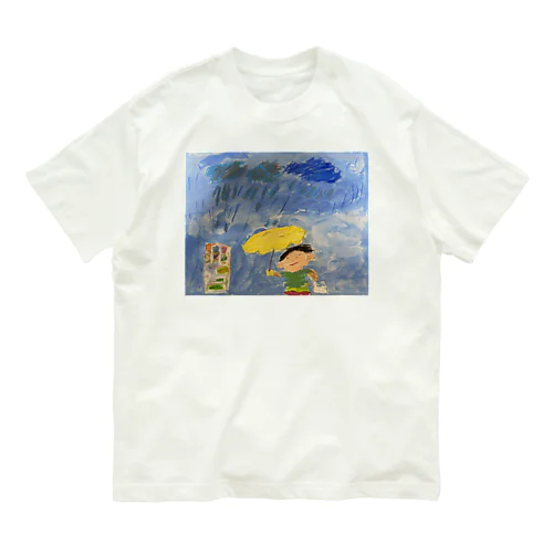 梅雨 オーガニックコットンTシャツ