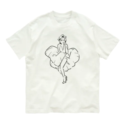 マリリン・モンロー（Marilyn Monroe) Organic Cotton T-Shirt