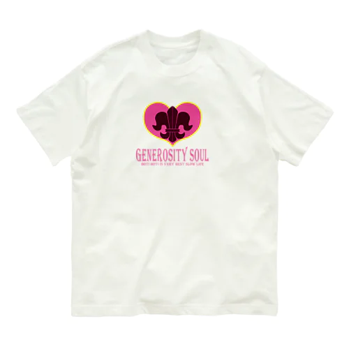 amor matris + ♡ + brand name【apparel】 オーガニックコットンTシャツ