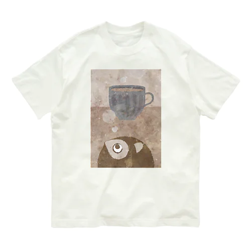 カフェオレ オーガニックコットンTシャツ