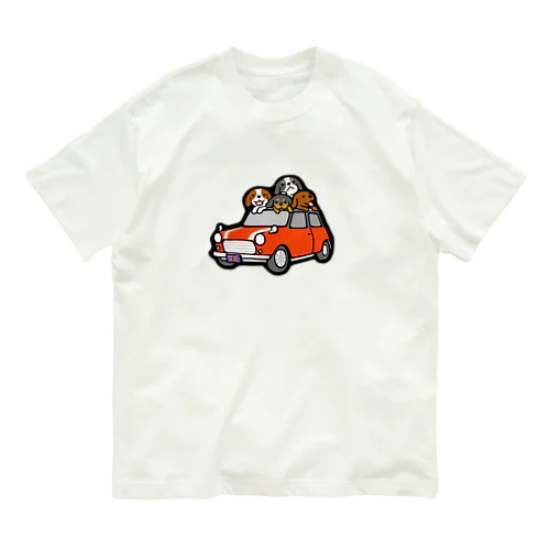 キャバリアドライブ（赤） Organic Cotton T-Shirt