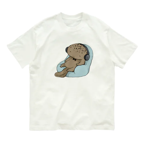 SABUTIME おんがく オーガニックコットンTシャツ