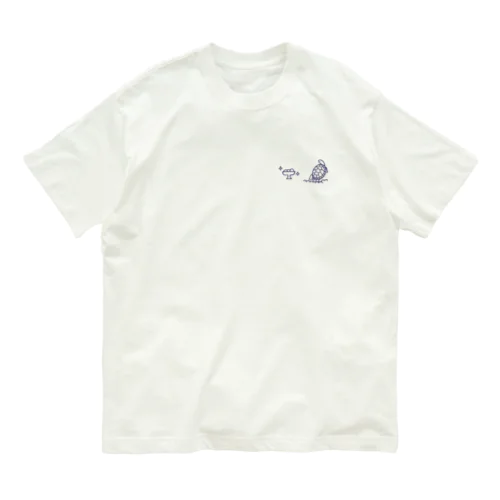 カメＴ2022！その②　おやつのお店ほりほり・スタッフＴシャツ Organic Cotton T-Shirt