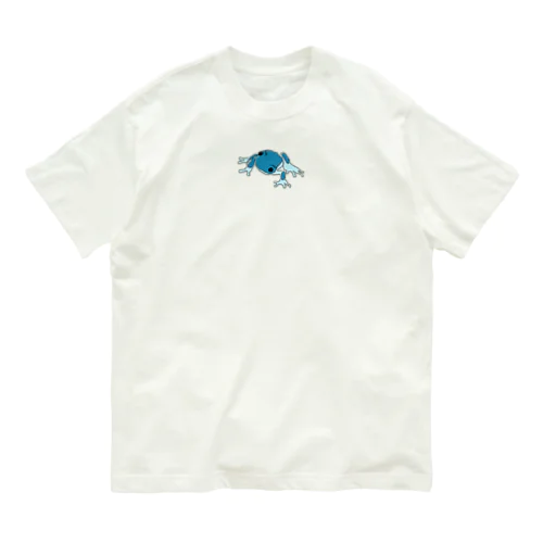 かしげるカエル２ オーガニックコットンTシャツ